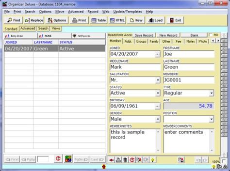 charity membership software|free member database software.